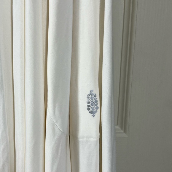 Free People FP Movement Seven Stars Onesie - Flowy Ivory Cream Jumpsuit - Picture 12 of 13